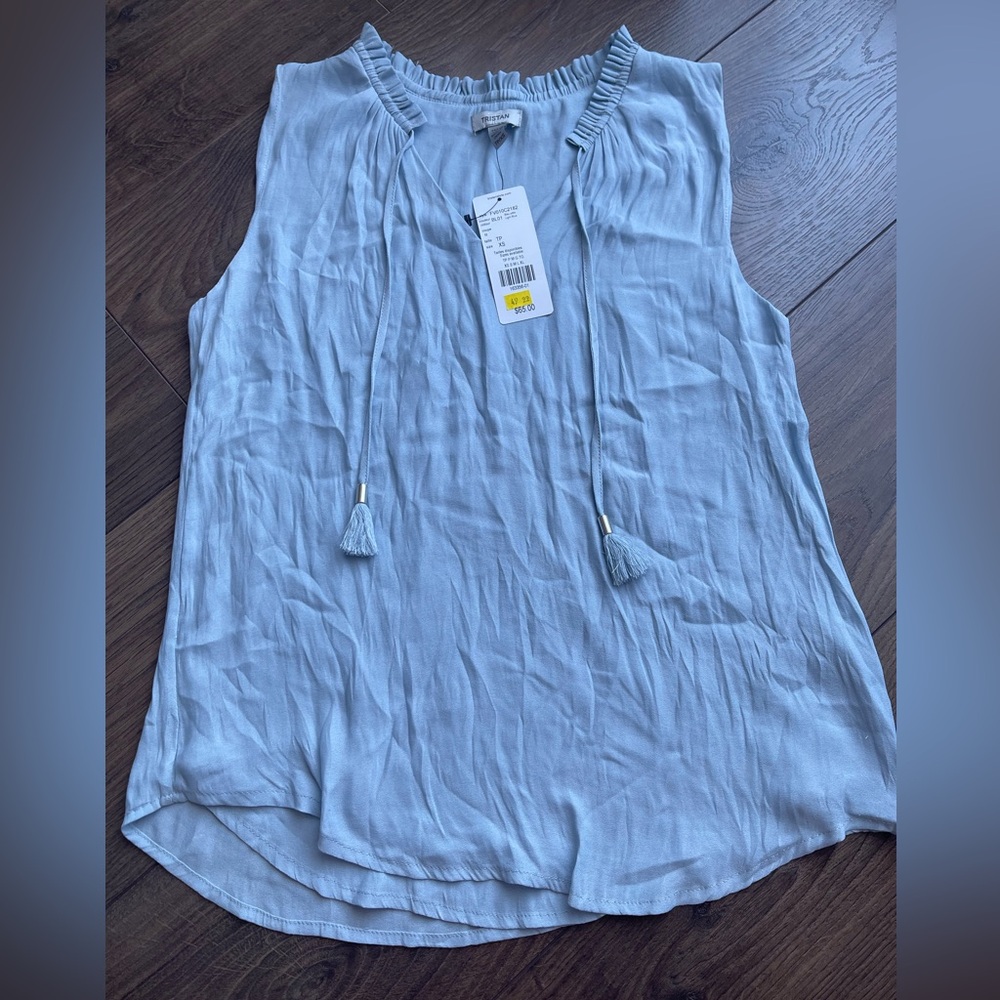 Tristan Powder Blue Top